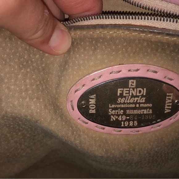 Fendi Pink Tote Bag - Picture 3 of 4